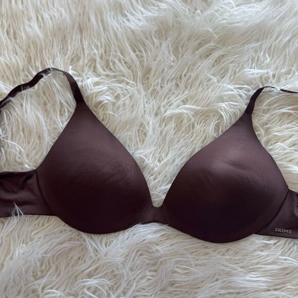 Skims Wireless Super Push up Bra Cocoa Size 32DD - Picture 4 of 8